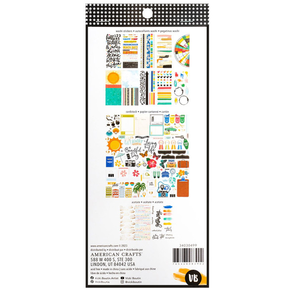 OakridgeStores.com | Vicki Boutin - Travel - Mixed Media Ephemera Pack - 34030499 765468083902