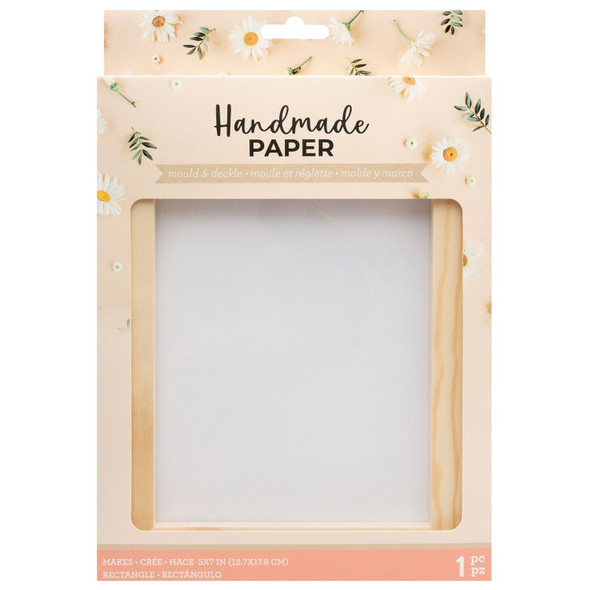 OakridgeStores.com | American Crafts - Small Rectangle - Handmade Paper Mould & Deckle Kit - 5 x 7 inches - 34017563 718813186018
