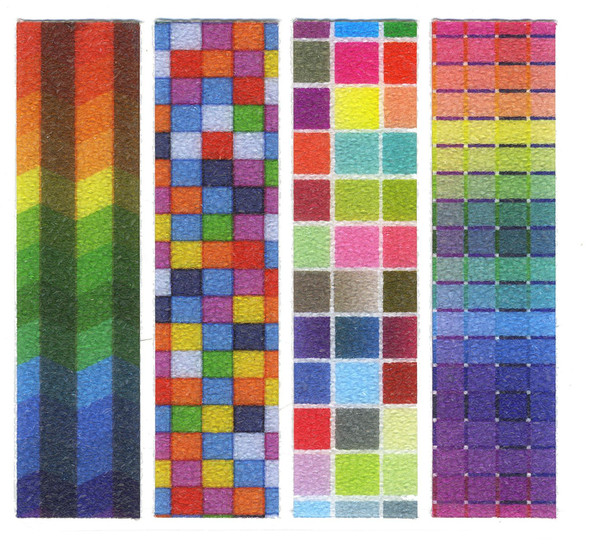 OakridgeStores.com | The Pencil Grip - Sand Brights Zen Strips - Sensory Fidget Strips 4-Pack - TPG-857