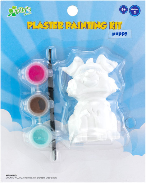 OakridgeStores.com | CousinDIY - Puppy With Bone - 3D Plaster Kit - 300-74557 037015745572