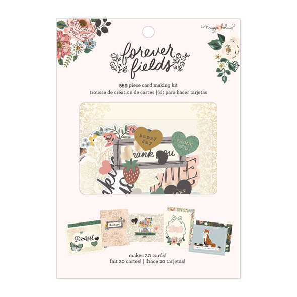 OakridgeStores.com | American Crafts - Makes 20 - Maggie Holmes Forever Fields Card Making Kit - 34031668 765468086972