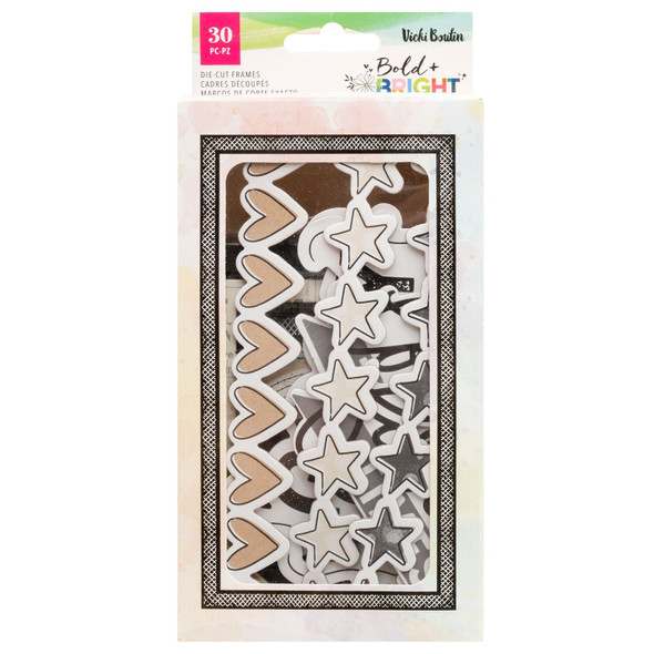OakridgeStores.com | Vicki Boutin - Bold And Bright - Paperboard Frames, 30 Pieces - 34026040 765468077826
