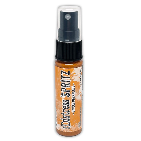 OakridgeStores.com | Tim Holtz - Ranger - Spiced Marmalade - Distress Spritz Shimmer Spray 1 oz Bottle - TDU86475