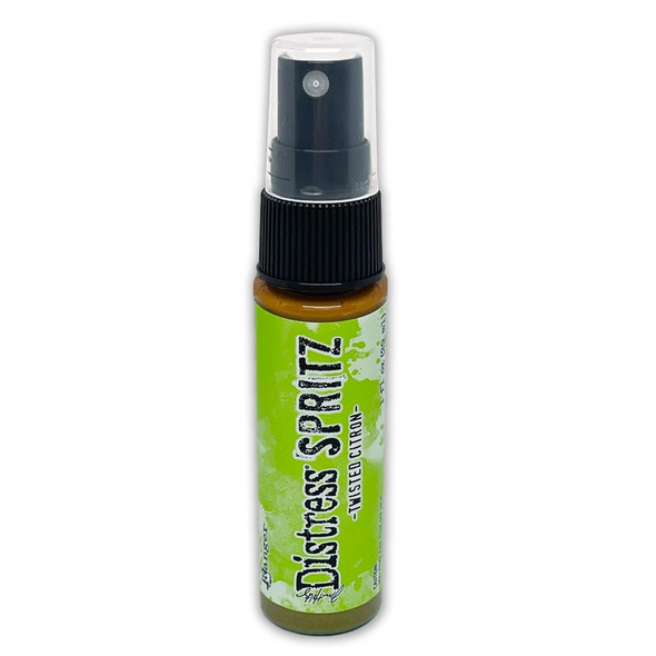 OakridgeStores.com | Tim Holtz - Ranger - Twisted Citron - Distress Spritz 1 oz Bottle - TDU86512