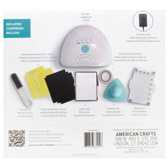 OakridgeStores.com | We R Makers - Stamp Forge Studio Kit - EU Version - 60000435-EU 765468097404