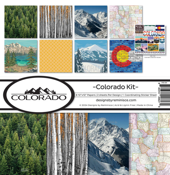 OakridgeStores.com | Reminisce - Colorado - 12 x 12 Collection Kit - CRD-200 840310206279