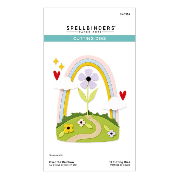 OakridgeStores.com | Spellbinders - Over the Rainbow - Etched Dies - Storytelling by Spellbinders Collection - S4-1354 810146545675
