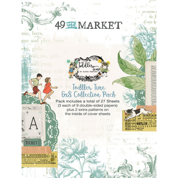 OakridgeStores.com | 49 and Market - Toddler Time - Paper Collection Pack 6 x 8 inches - TT-29963 786724929963