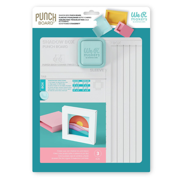 OakridgeStores.com | We R Makers - Shadow Box - Punch Board - 60001201 633356632894