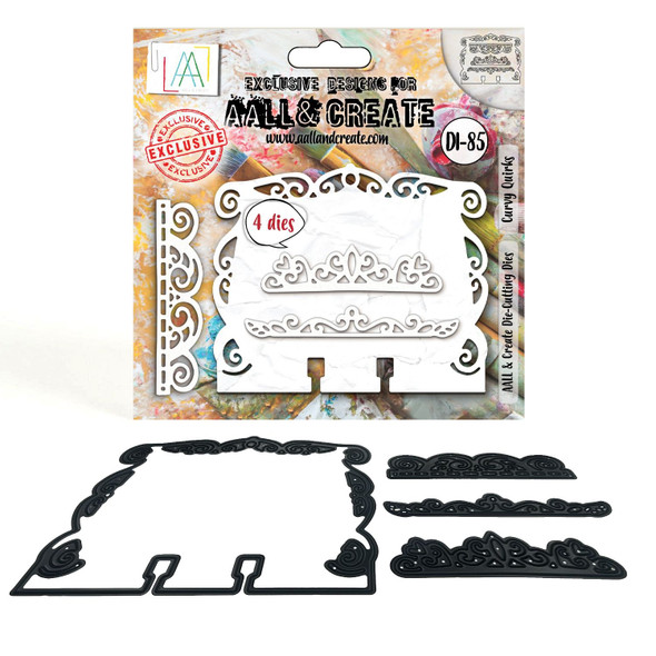 OakridgeStores.com | Aall and Create - Curvy Quirks - MemoryDex Die Set - AALL-DI-085