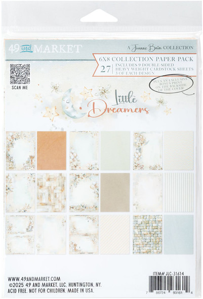OakridgeStores.com | 49 and Market - Little Dreamer - Collection Pack 6 x 8 inches - JLC-31614 786724931614