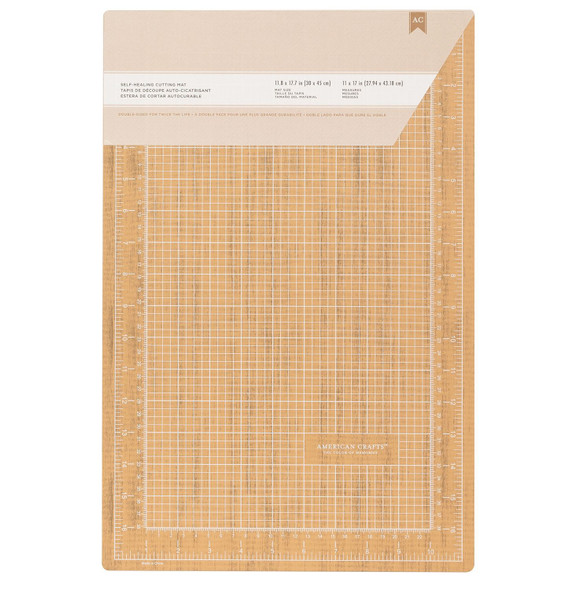 OakridgeStores.com | American Crafts - Woodgrain - Cutting Mat, 12 x 18 inches - 34007280 718813436762