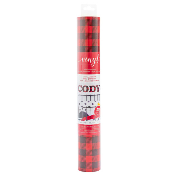 OakridgeStores.com | American Crafts - Buffalo Plaid - Craft Vinyl - 355416 718813554169