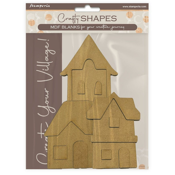 OakridgeStores.com | Stamperia Intl - Silent Sea Assortment - Crafty Shapes & Decorative Chips (MDF Blanks) - KLSMX01