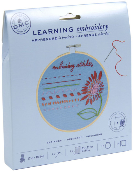 OakridgeStores.com | DMC - Embroidery Starter Kit - Beginner Embroidery Kit - TB232/BE