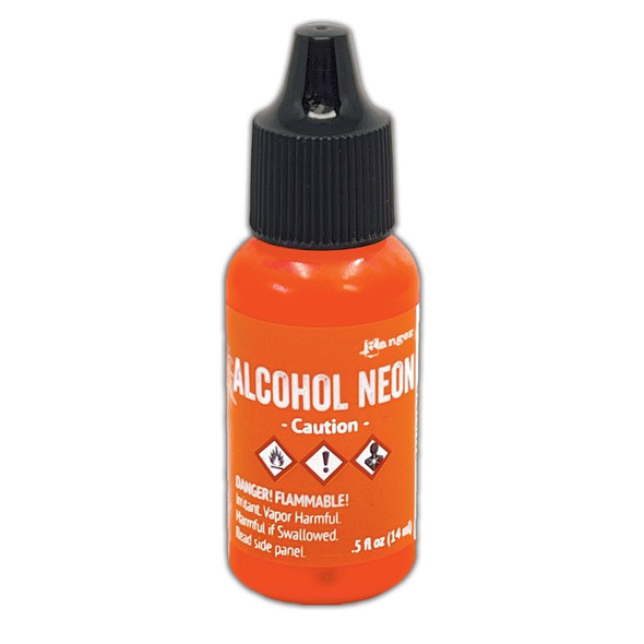 OakridgeStores.com | Tim Holtz - Ranger - Caution - Neon Alcohol Ink 0.5 oz - TAN91813