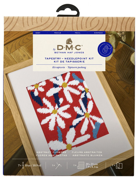 OakridgeStores.com | DMC - Abstract Flowers - Daisies - Mindful Making Tapestry Kit - C125K