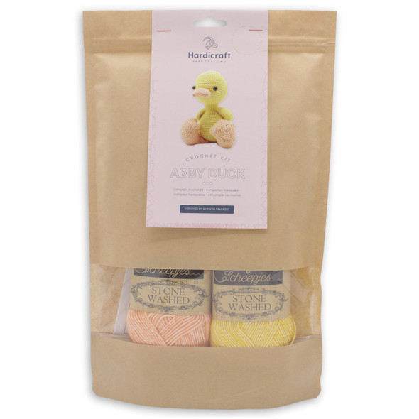OakridgeStores.com | Hardicraft - Abby Duck - Amigurumi Crochet Kit - HC-40CK037