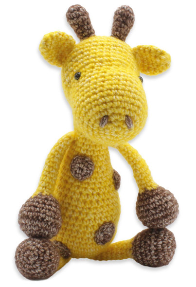 OakridgeStores.com | Hardicraft - George Giraffe - Amigurumi Crochet Kit - HC-40CK028