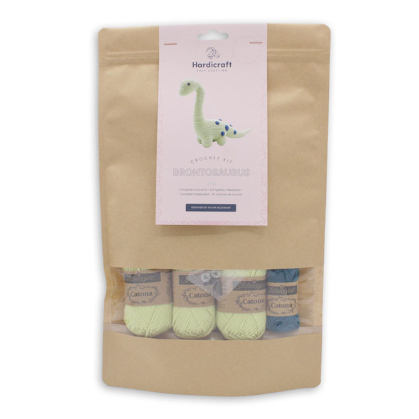 OakridgeStores.com | Hardicraft - Dino Brontosaurus - Crochet Amigurumi Kit - HC-40SM080