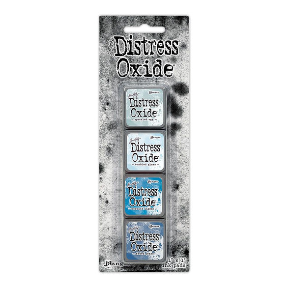 OakridgeStores.com | Tim Holtz - Ranger - Kit #10 Distress Mini Oxide Ink Pads 4/Pkg - TDIK91561 789541091561
