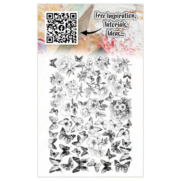 OakridgeStores.com | Aall and Create - Anemone Whispers - Ephemera Die-Cut Pack - AALL-EP-092