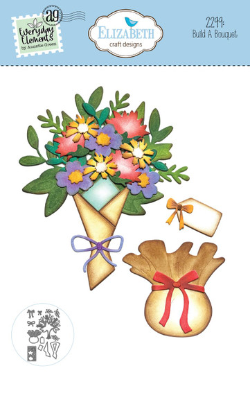 OakridgeStores.com | Elizabeth Craft Designs - Build A Bouquet - Metal Die Set - 2299 741527318482