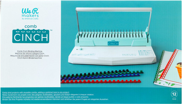 OakridgeStores.com | We R Makers - Includes 10 Wires - We R Comb Cinch - Comb Binding Tool - 60001184 765468097398