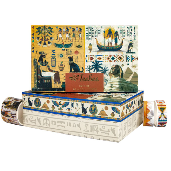 OakridgeStores.com | Ieebee Tapes - Desert Oath - Washi Tape Set 16 Rolls - JY1093 603563809365