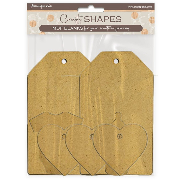 OakridgeStores.com | Stamperia Intl - Baby - Crafty Shapes and Moulds - Embellishment Bundle - ZBNL22