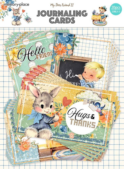 OakridgeStores.com | Memory Place - My Deer Friends II - Journal Card Pack, 20 Cards - MP-61802