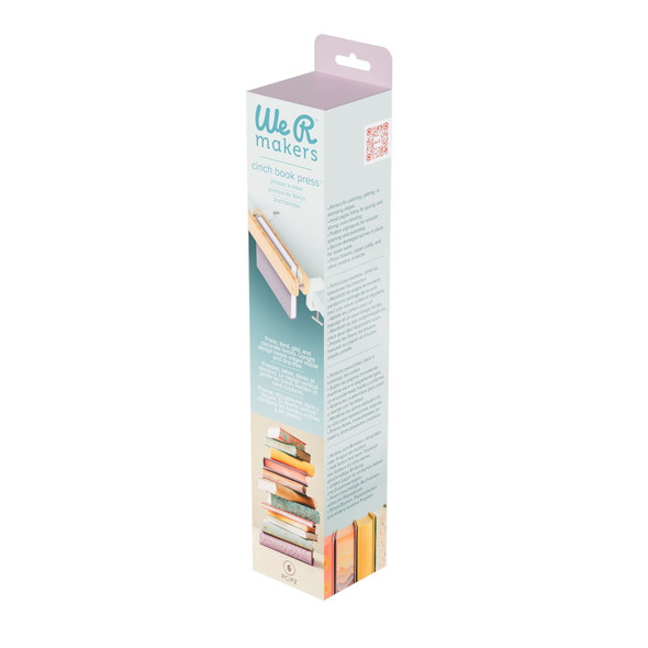 OakridgeStores.com | We R Makers - We R Cinch Book Press - Bamboo Frame & Steel Hardware - CRTOF-00004 633356244943