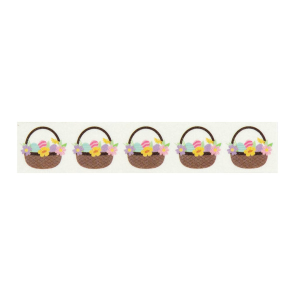 OakridgeStores.com | Echo Park Paper - Basket Blooms - Easter Basket - Washi Tape - EB483026 810192599202