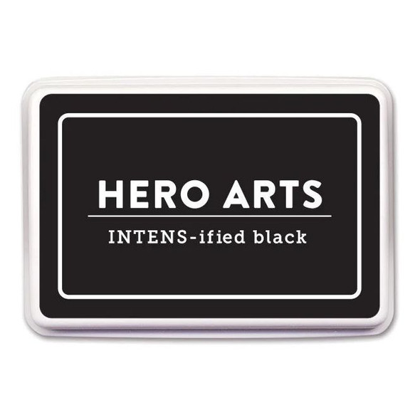 OakridgeStores.com | Hero Arts - Intens-ified Black Ink Pad - Hybrid Stamp Ink - AF435 085700923521