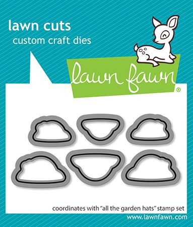 OakridgeStores.com | Lawn Fawn - All the Garden Hats - Lawn Cuts Custom Craft Die - LF4035 783385669245