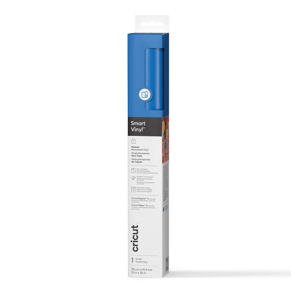 OakridgeStores.com | Cricut - Ocean - Smart Vinyl Matless Permanent Vinyl 3FT - 2011606