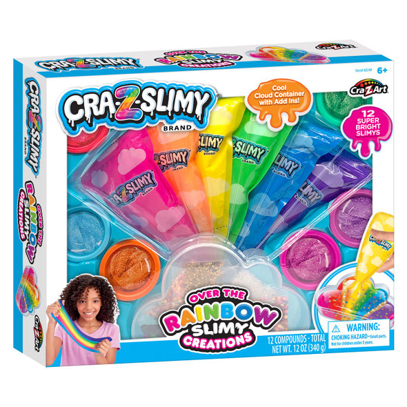 OakridgeStores.com | Cra-Z-Art - Over The Rainbow - Cra-Z-Art Cra-Z-Slimy - Slime Activity Kit - 60240-4 884920602403
