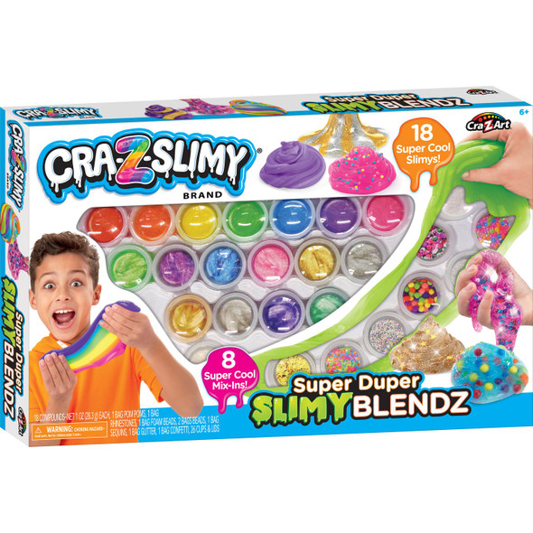 OakridgeStores.com | Cra-Z-Art - Super Duper - Cra-Z-Art Cra-Z-Slimy Collection - Premade Slime Bucket - 19066-4 884920190665