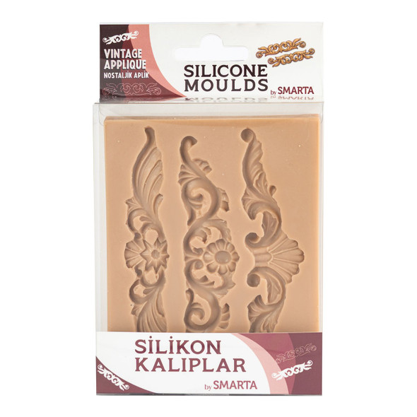 OakridgeStores.com | Smarta - Vintage Applique Silicone Mold - SK1013037