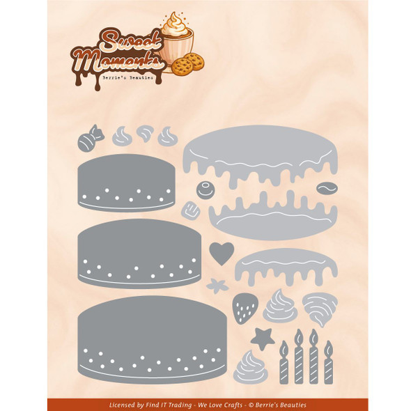 OakridgeStores.com | Find It Trading - Stack Pie Party - Sweet Moments - Cutting Die - BBD10089