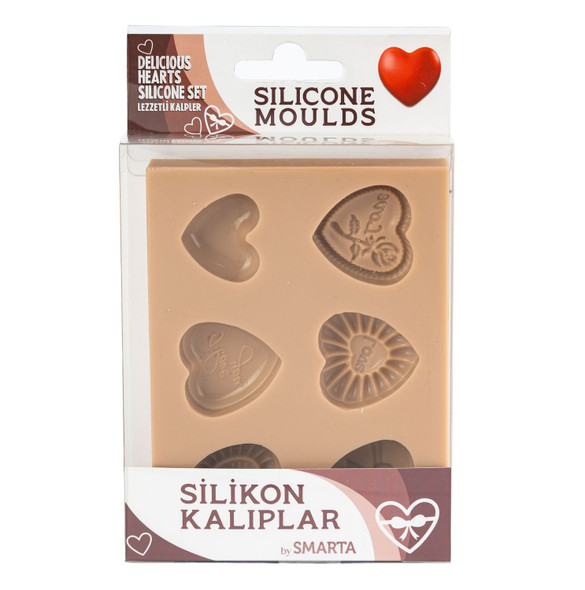 OakridgeStores.com | Smarta - Delicious Hearts - Silicone Mold - SK1013092