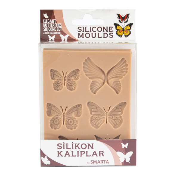 OakridgeStores.com | Smarta - Elegant Butterflies - Silicone Mold - SK1013100