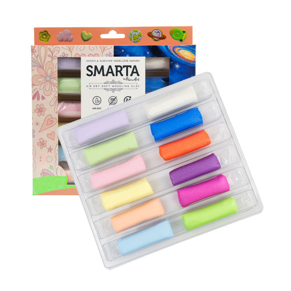 OakridgeStores.com | Smarta - Magic Color - Air-Dry Modeling Clay 300 g - 30000091