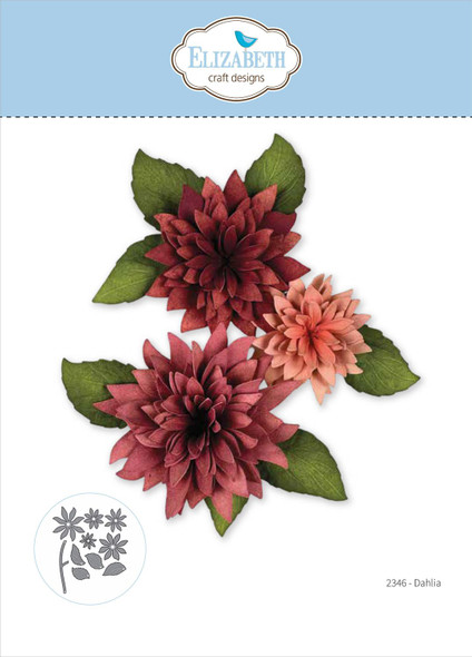 OakridgeStores.com | Elizabeth Craft Designs - Dahlia - Metal Die Set - 2346 741527319304