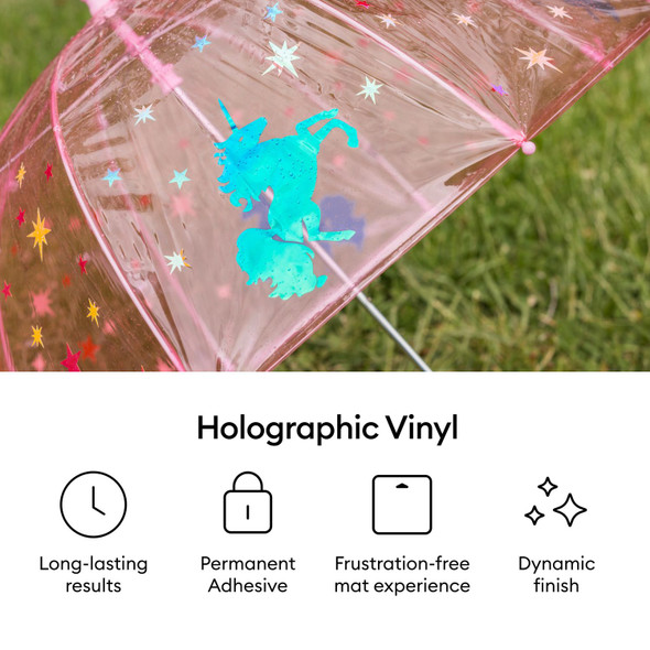OakridgeStores.com | Cricut - Opal - Cricut Holographic Vinyl 4FT - 2011512 093573463846
