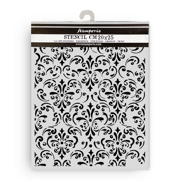 OakridgeStores.com | Stamperia Intl - Wallpaper - Stencil 7.87 x 9.84 inches - KSTD205