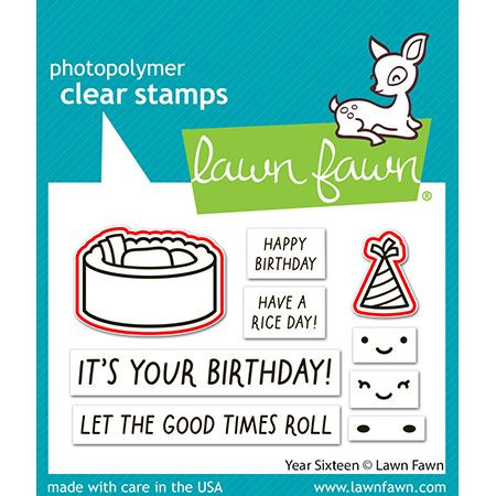 OakridgeStores.com | Lawn Fawn - Year Sixteen - Lawn Cuts Custom Craft Dies - LF4085 783385668798
