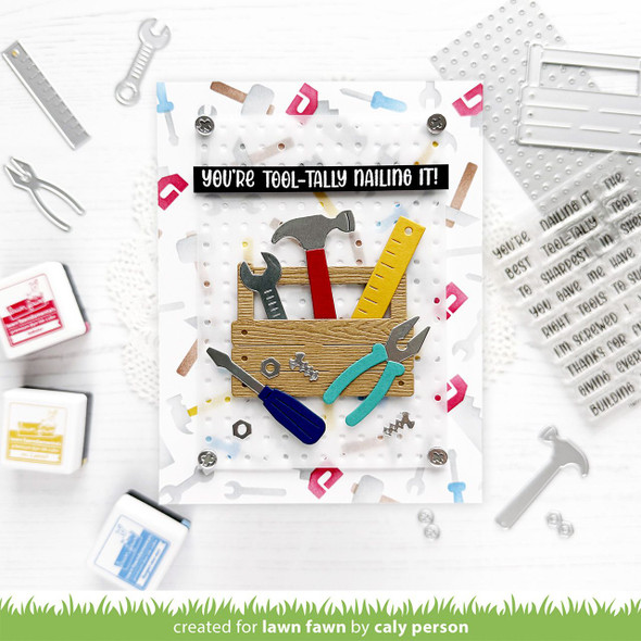 OakridgeStores.com | Lawn Fawn - Build-A-Toolbox - Lawn Cuts Custom Craft Dies - LF4089 783385668835