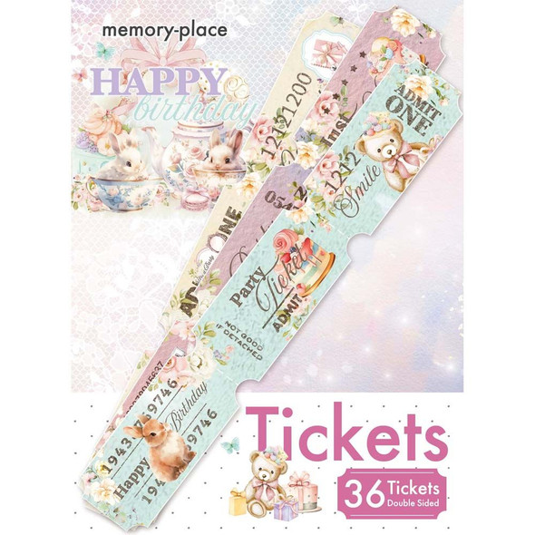 OakridgeStores.com | Memory Place - Happy Birthday - Memory Place Tickets Embellishments - MP-61888