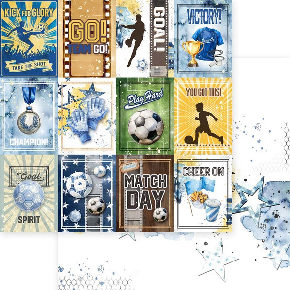 OakridgeStores.com | Memory Place - Matchday Football/Soccer - Collection Pack 6 x 6 inches - MP-61928